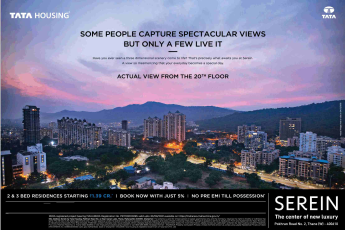 Pay no pre EMI till possession at Tata Serein in Thane West, Mumbai